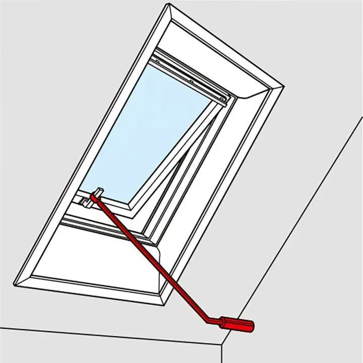 VELUX ZCZ 112 Bedienungsstange 120 cm für VELUX Klapp-Schwingfenster-ZCZ112 VELUX ZCZ 112 Bedienungsstange 120 cm für VELUX Klapp-Schwingfenster-ZCZ112
