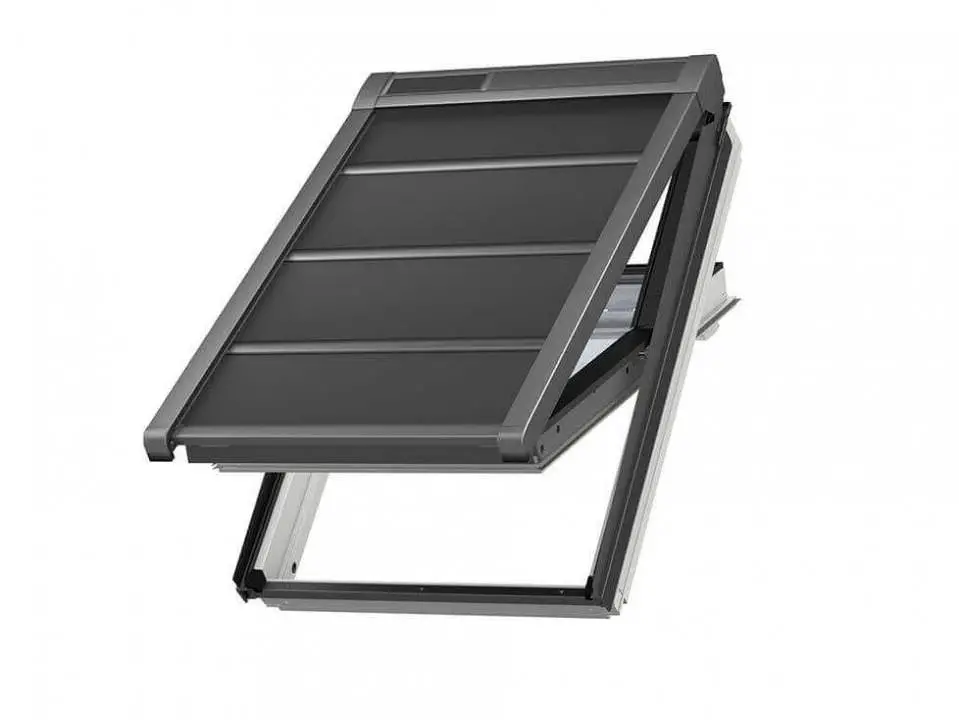 VELUX Standard-Verdunkelungsaußenmarkisen SSS SK080000S Aluminium Dunkelgrau