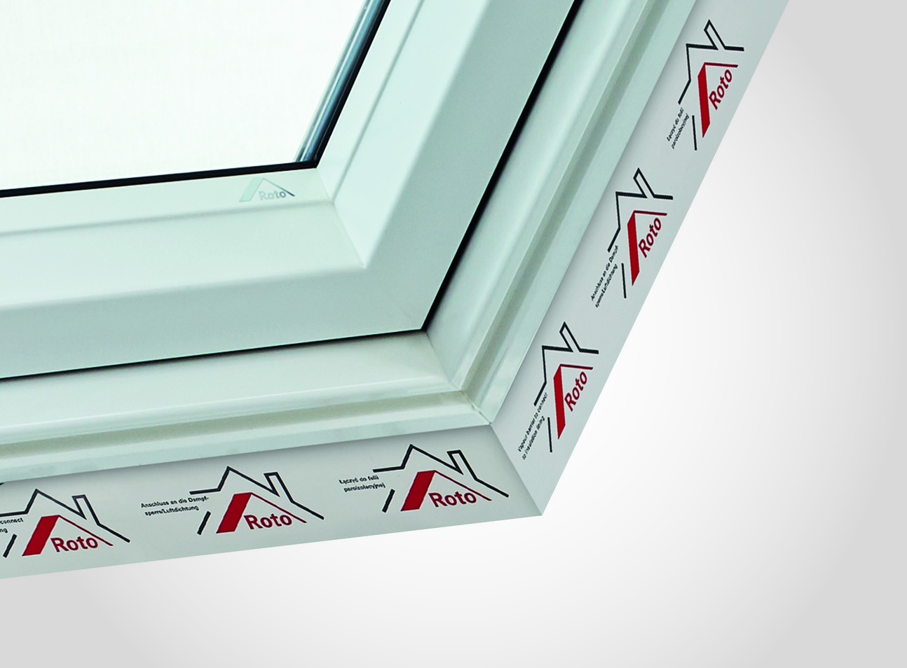 Roto Designo Schwingfenster R6 Kunststoff-807025M Fenster, Architektur, Gebäude, Dachfenster