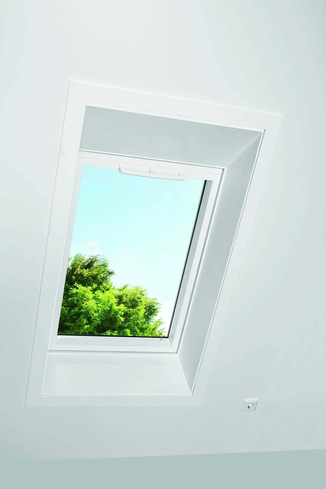 RotoQ Tronic Schwingfenster QT4 Kunststoff-785192M Fenster, Architektur, Gebäude, Dachfenster, Postfach, Fenster, Architektur, Gebäude, Dachfenster, Postfach