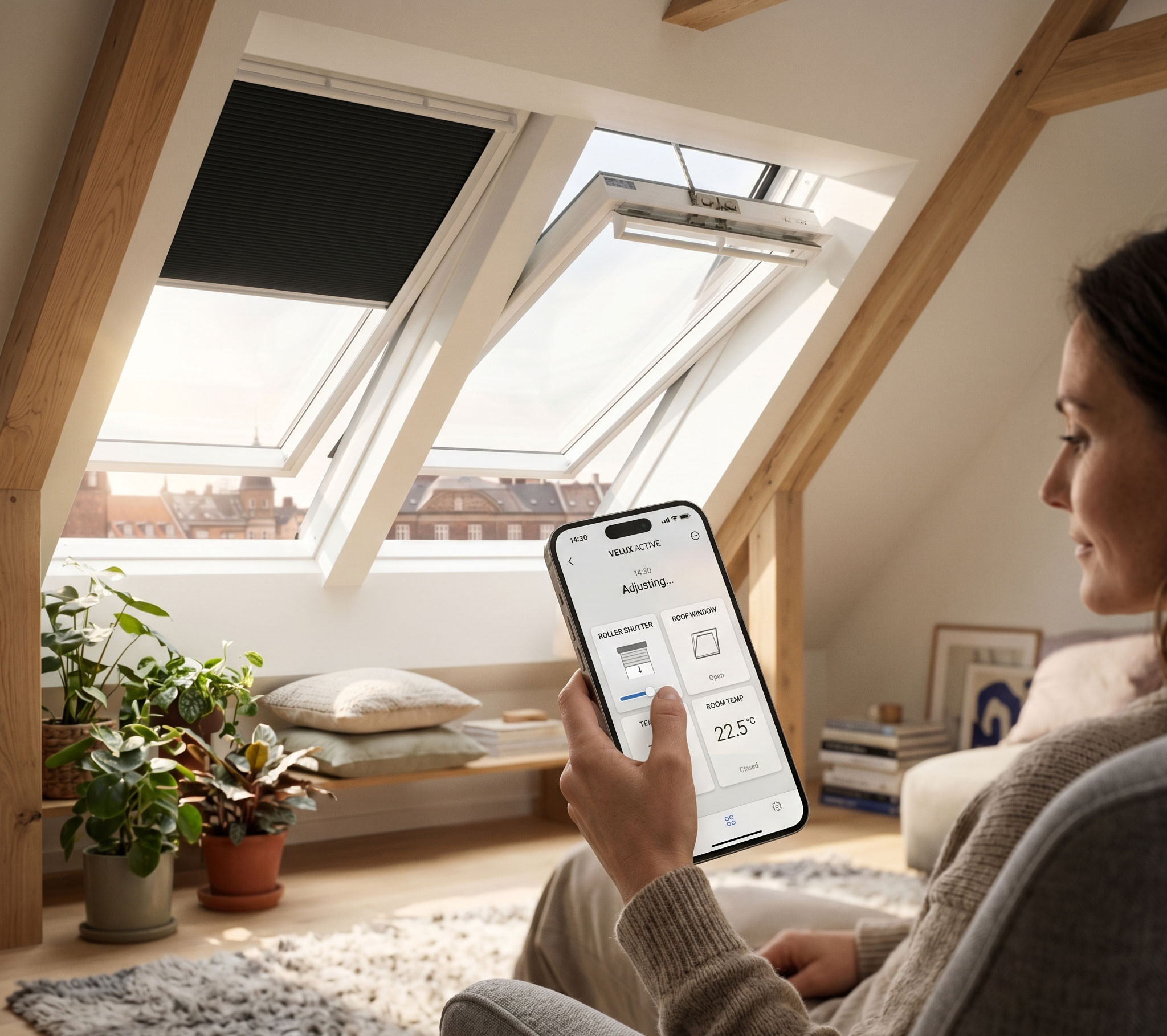 VELUX App Control Steuerung