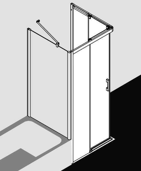 Kermi PEGA Eckeinstieg 2-teilig bodenfrei Gelittüren PE C2R/L-PEC2L08018VAKM Kermi PEGA Eckeinstieg 2-teilig bodenfrei Gelittüren PE C2R/L-PEC2L08018VAKM