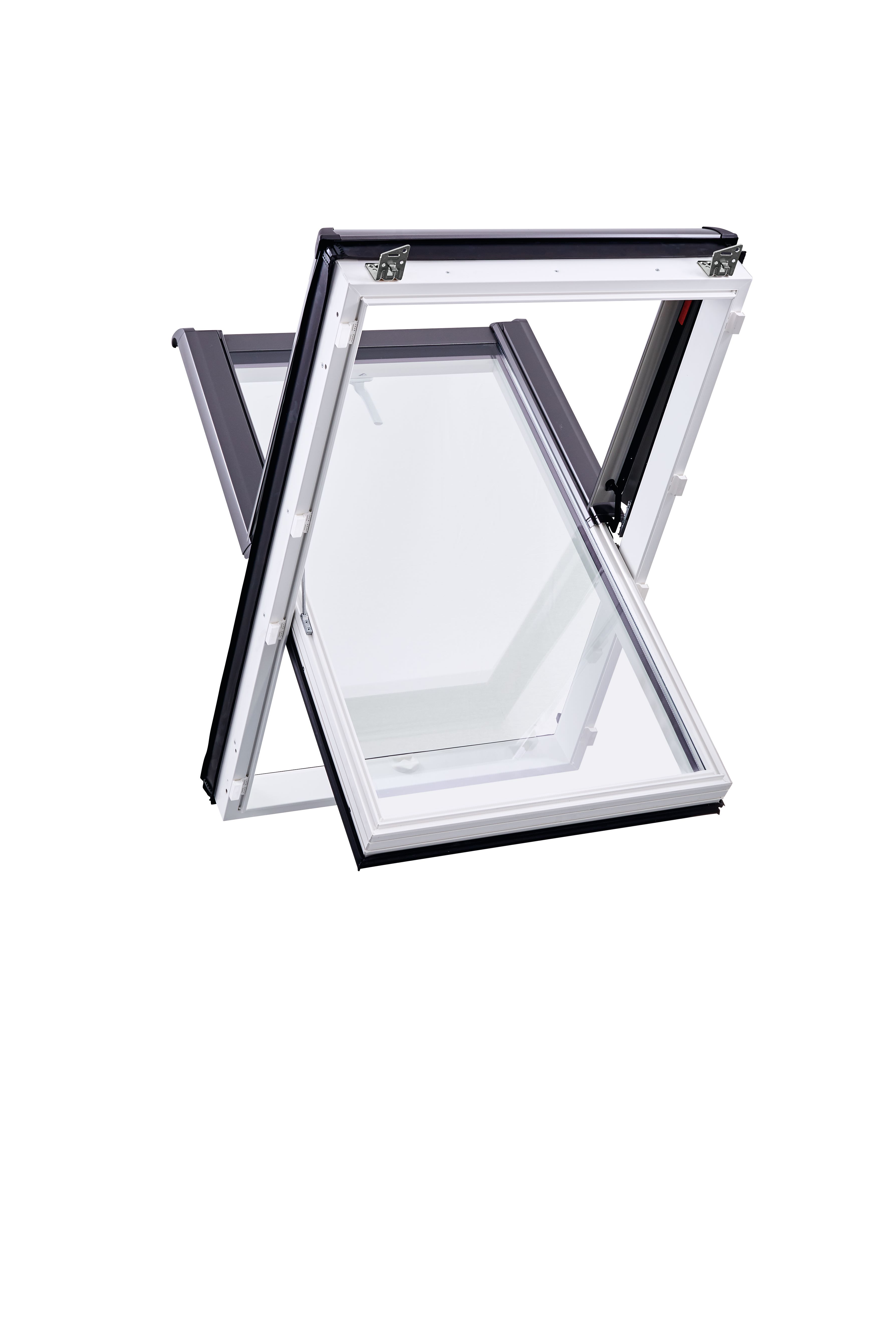 Dachfenster, Kippfenster, Wechselrahmen, Glasfront, Aluminiumrahmen
